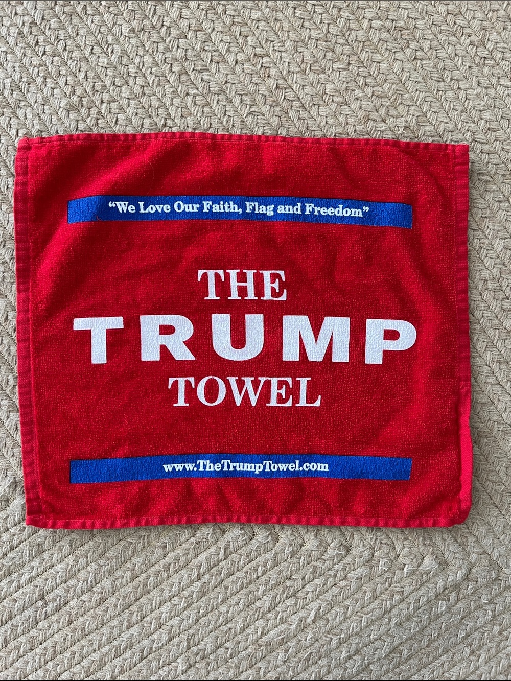 Wincraft Red 'The Trump Towel' Graphic Towel